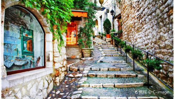 サン・ポール・ド・ヴァンス、アンティーブ、カンヌ日帰りツアー【貸切チャーター車】