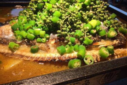 探鱼·鲜青椒爽麻烤鱼(银泰城店)