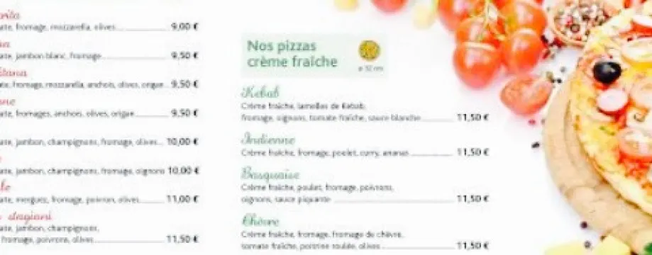 Mill'deliss pizza à Emporter