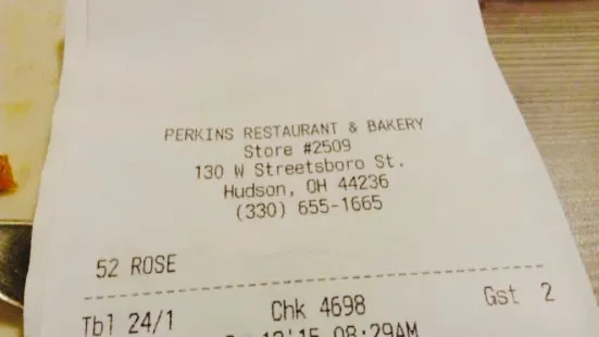 Perkins Restaurant  Bakery