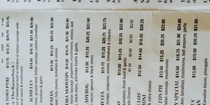 Odyssey Pizzeria & Cafe