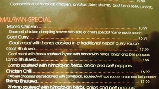 Himalayan Indian Cuisine