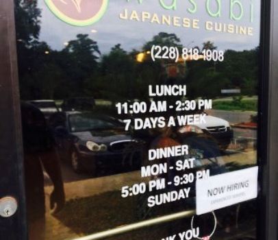 Wasabi - Japanese Cuisine