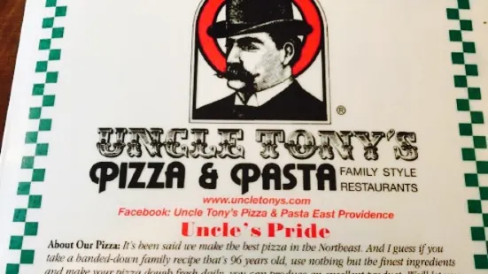 UNCLE Tony's Pizza & Pasta East Providence
