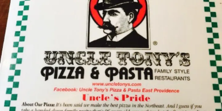 UNCLE Tony's Pizza & Pasta East Providence