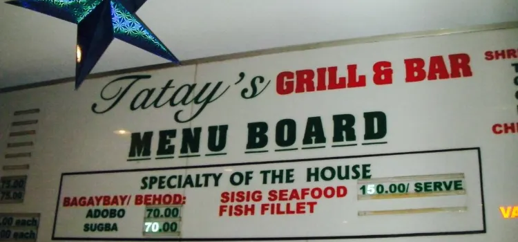 Tatay's Grill and Seafoods