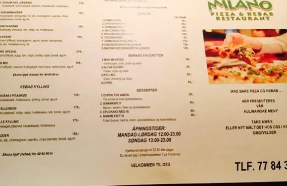 Restaurant Milano Pizza & Kebab House