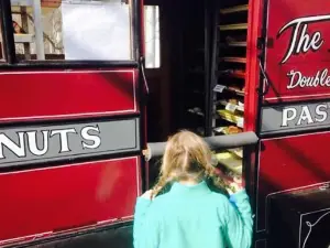 King Bakery Donut Cart