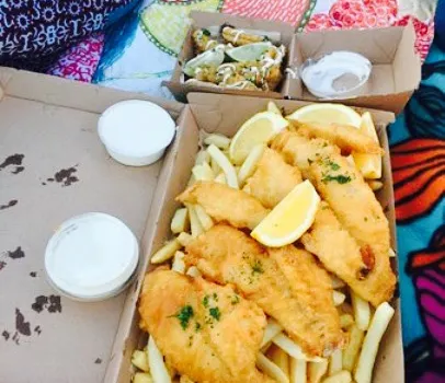 Hooked Up fish and chips