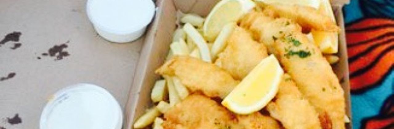 Hooked Up fish and chips