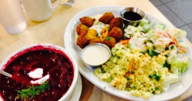 Falafel place