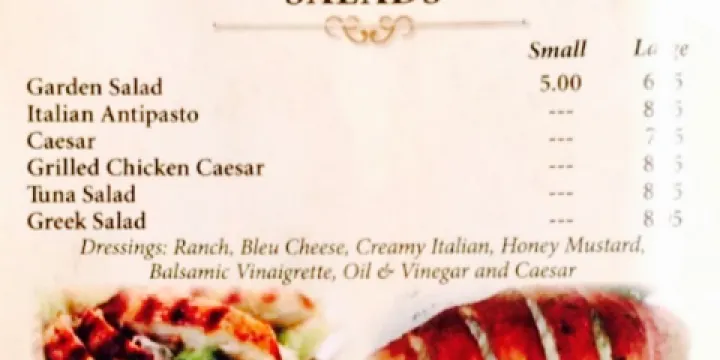 Bella Mia Pizza & Restaurant