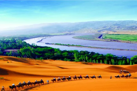 Shapotou Scenic Area