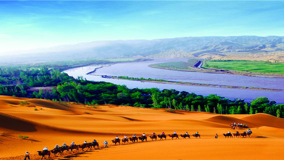 Shapotou Scenic Area