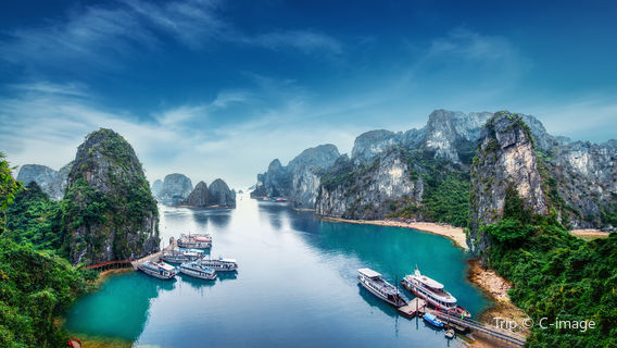 Sightseeing Boats in Ha Long