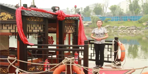 南湖遊船30分鐘畫舫遊船成人