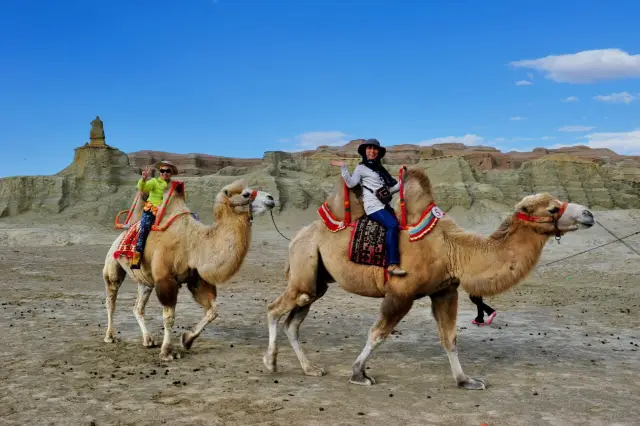 Camel Riding in Karamay