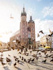 Krakow's Rynek Glowny Central Square