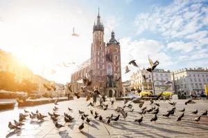 Krakow's Rynek Glowny Central Square