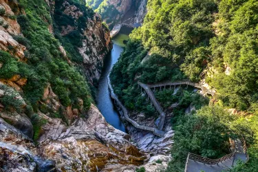 Manshanhua Valley Scenic Area فنادق في شى جياجوانغ