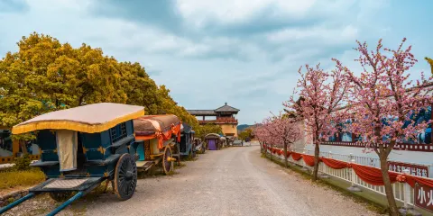象山影視城-春秋戰國城