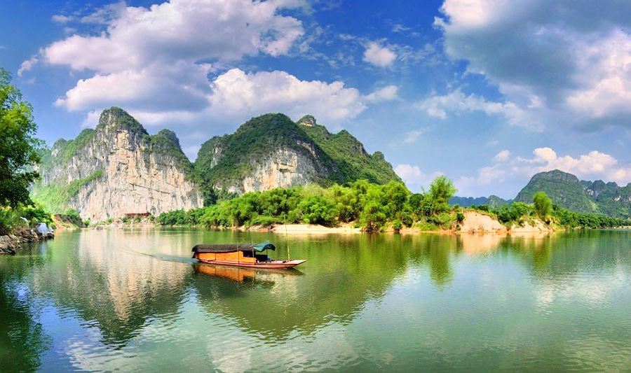 寧明花山岩畫景區