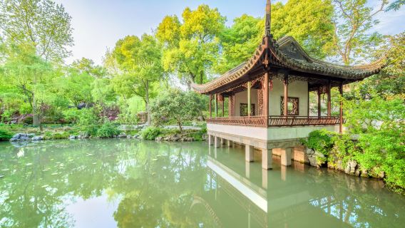 쑤저우 당일 여행 : 저우좡(주장) 수향 마을 (보트 크루즈 포함)