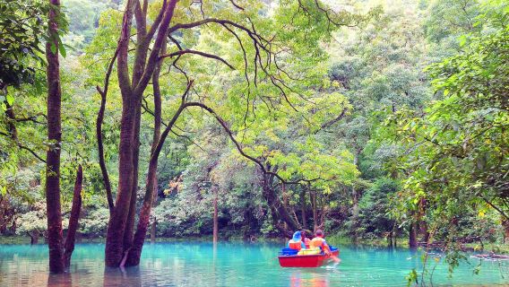 Private one-day tour from Guiyang to Libo Xiaoqikong Scenic Area and Daqikong Scenic Area