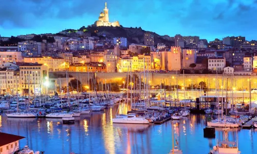 Basilica of Notre-Dame-of-la-Garde at Marseille