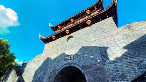 The ancient town of Changting attraction in Longyan