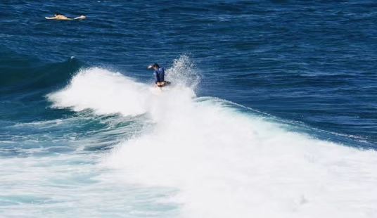 哈纳公路第一站: Hookipa Beach， 哈纳公路的西