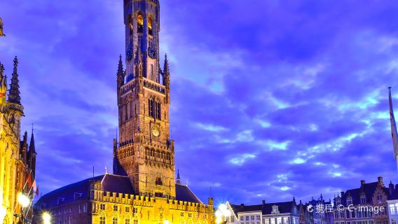 Bruges, Belgium + Bruges Belfry + Bruges City Hall one-day tour