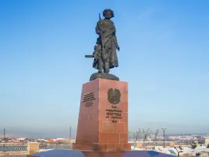 Yakov Pokhabov, Pamyatnik