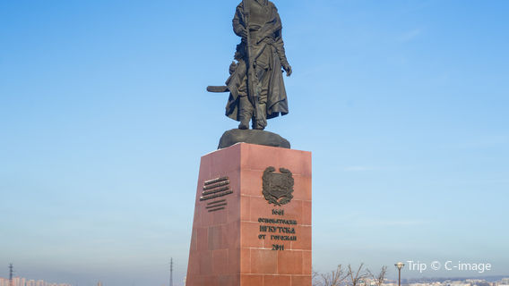 Yakov Pokhabov, Pamyatnik