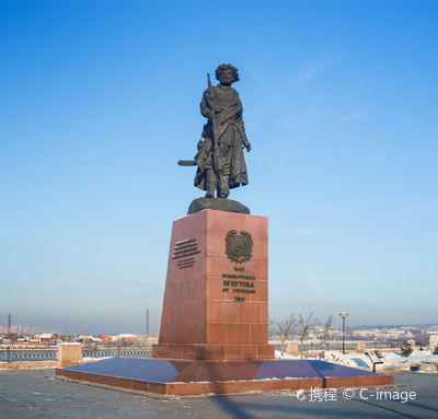 Yakov Pokhabov, Pamyatnik
