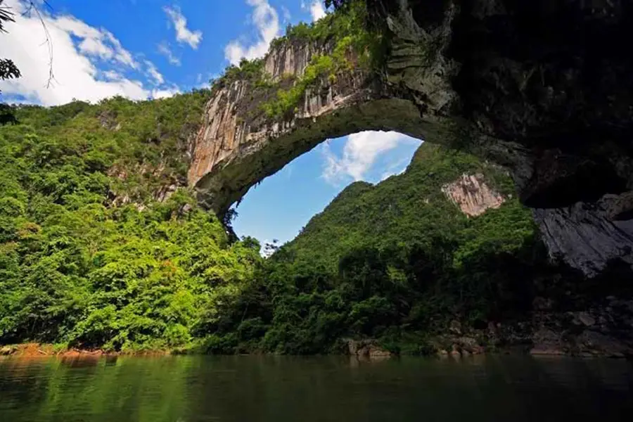 Buliu River Xianren Bridge Scenic Spot