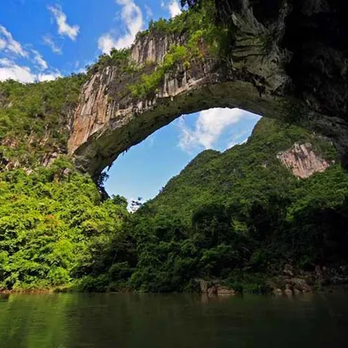 Buliu River Xianren Bridge Scenic Spot