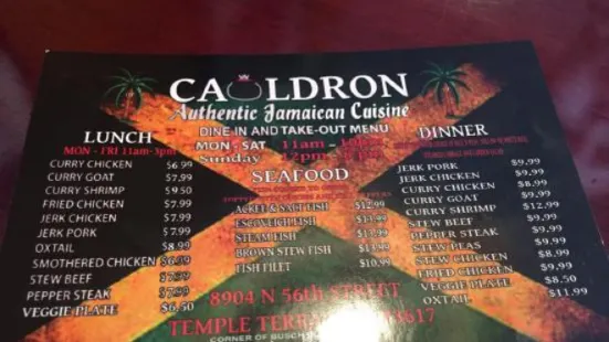 Cauldron Jamaican Restaurant