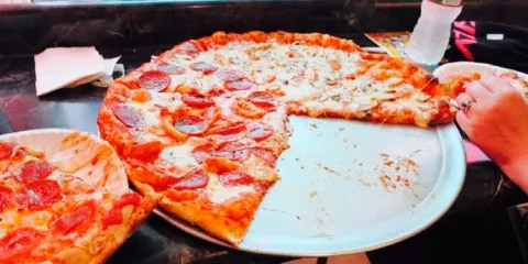 Twisted Pizza Subs and Ice Cream