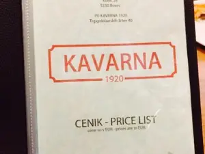 Kavarna 1920