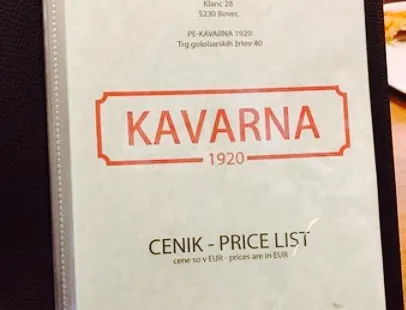 Kavarna 1920