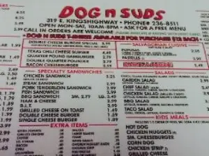 Dog N Suds Restaurant