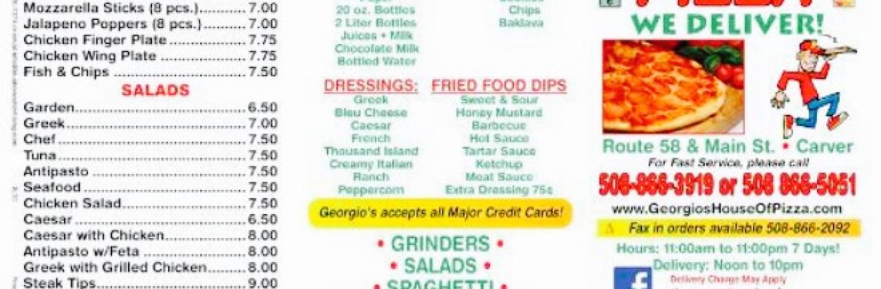 Georgio's House of Pizza