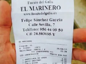 Restaurante Fuente del Gallo - El Marinero