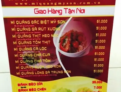 Mi Quang My Son Restaurant