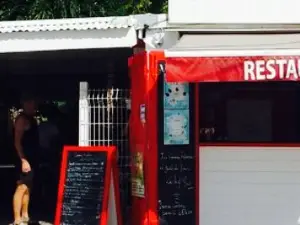 La terrasse de la plage