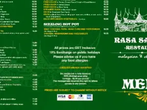Rasa Sayang Restaurant