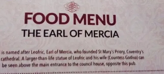 The Earl of Mercia