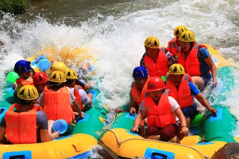 Pangquangou Canyon Rafting
