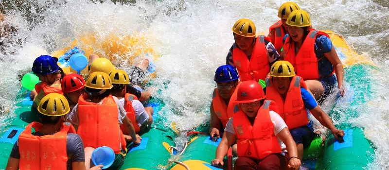 Pangquangou Canyon Rafting